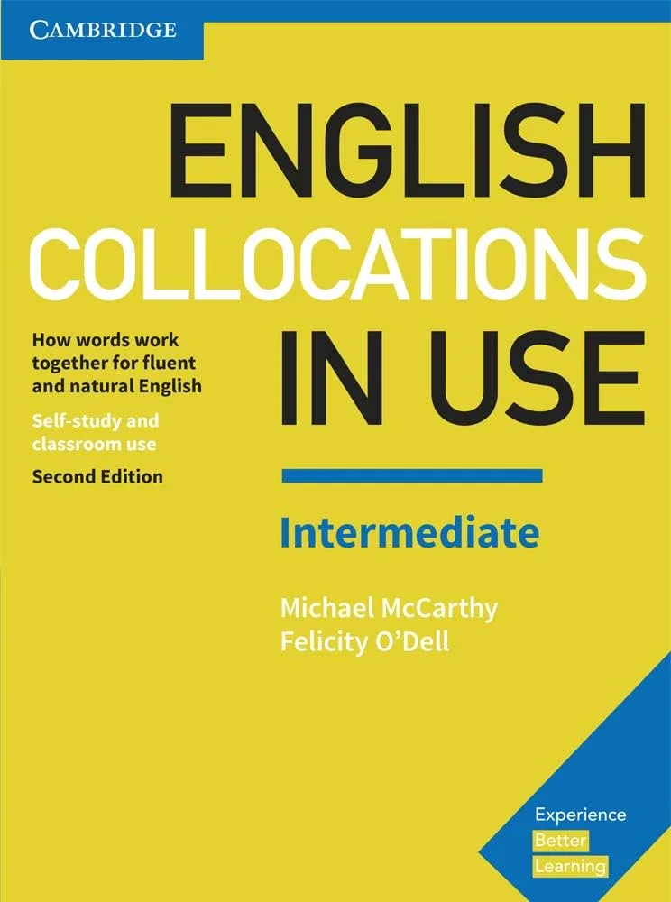 6 Books That Can Help Take Your English Skills to the Next Level - English Collocations in Use: Intermediate Book with Answers