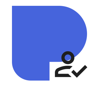 A group of professionals engage in a discussion, with a coffee cup and a tablet visible, set against a modern office backdrop