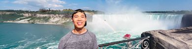 Shih-Chieh Cheng, International student at Niagara Falls