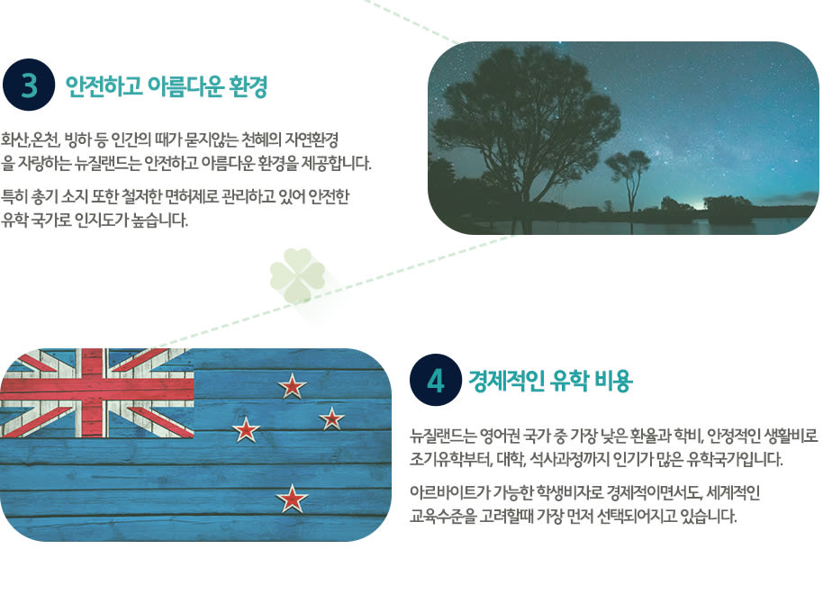 아름답고 경제적인 뉴질랜드유학, 세미나를 통해 알아보세요.