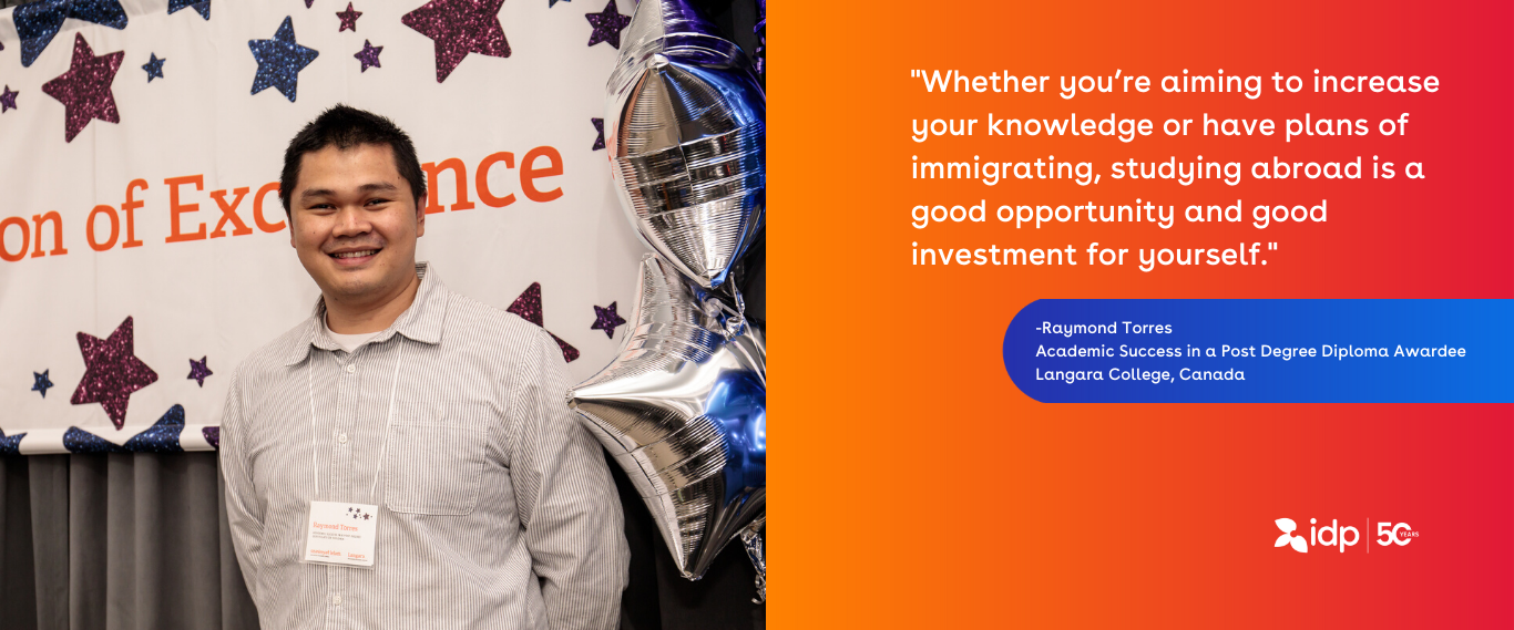 IDP PH Student Raymond Torres