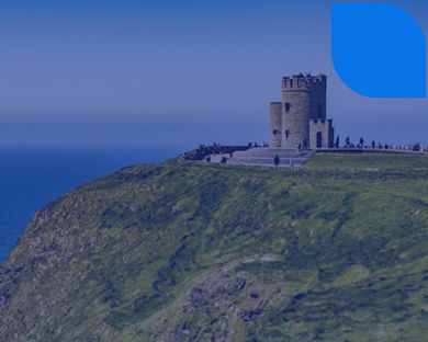 Wide Image of an university in Ireland