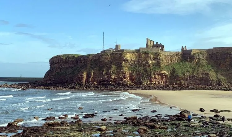 Beach side at Newcastle 