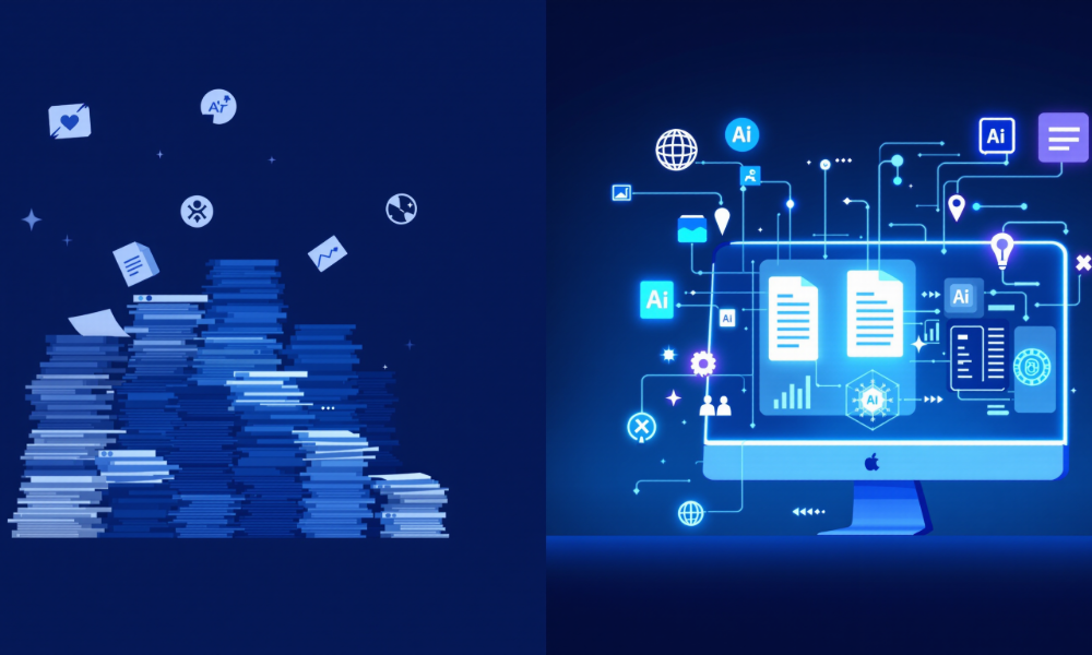 Sua Equipe Gasta Horas com Tarefas Manuais? Descubra Como a IA Pode Automatizar a Gestão de Documentos