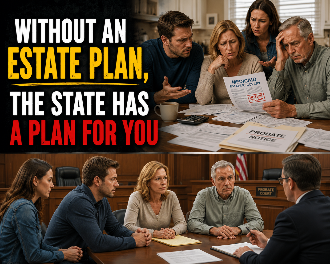 Without An Estate Plan, The State Has A Plan For You...
