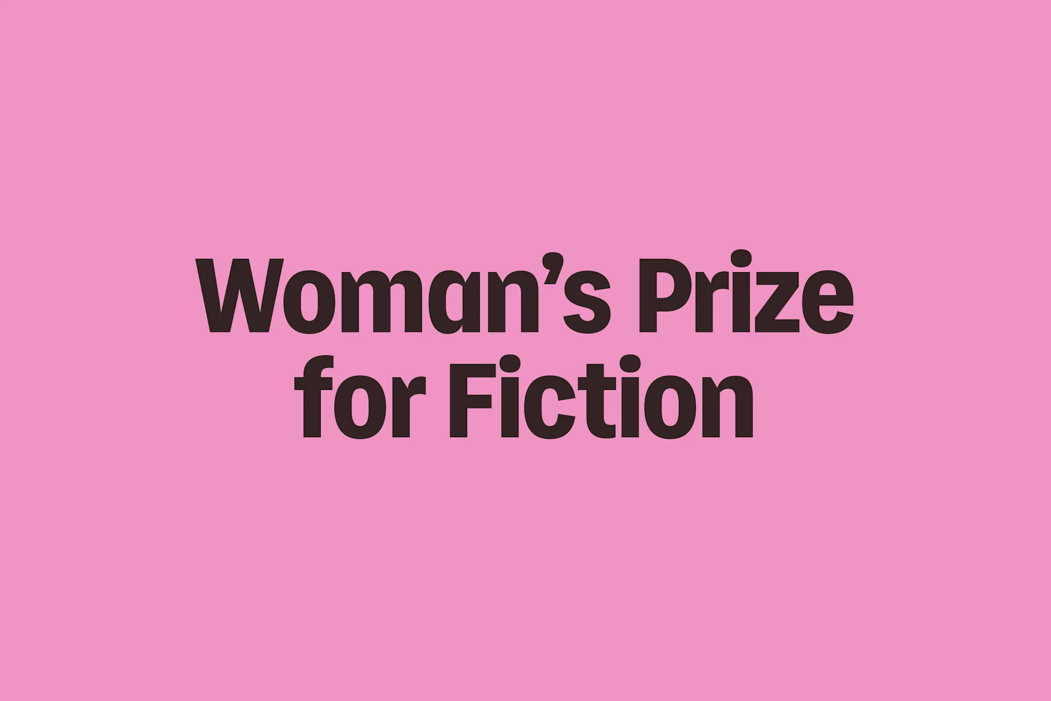 Womens Prize for Fiction