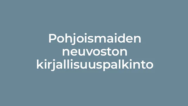 Pohjoismaiden neuvoston kirjallisuuspalkinto 