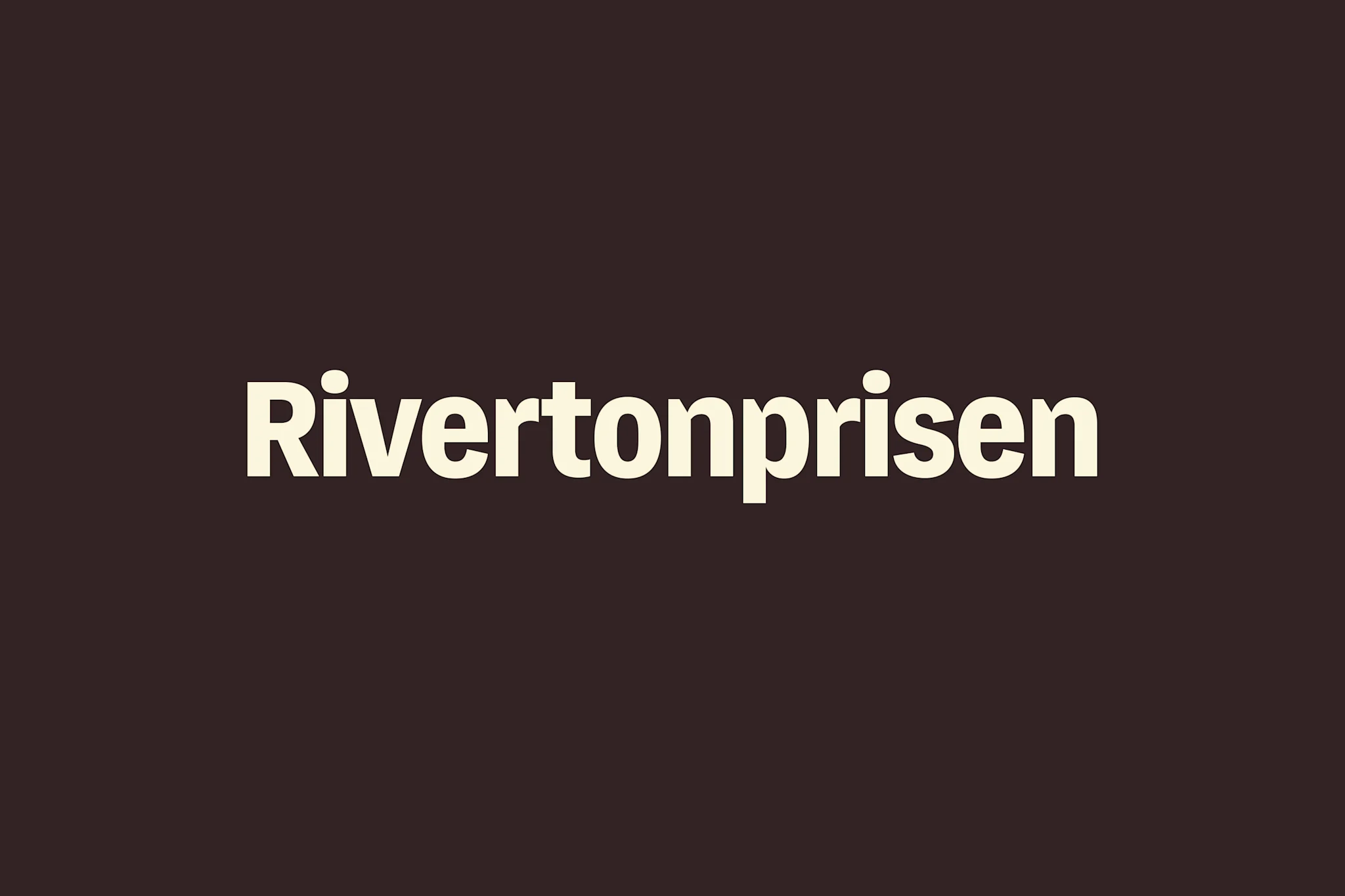 Rivertonprisen