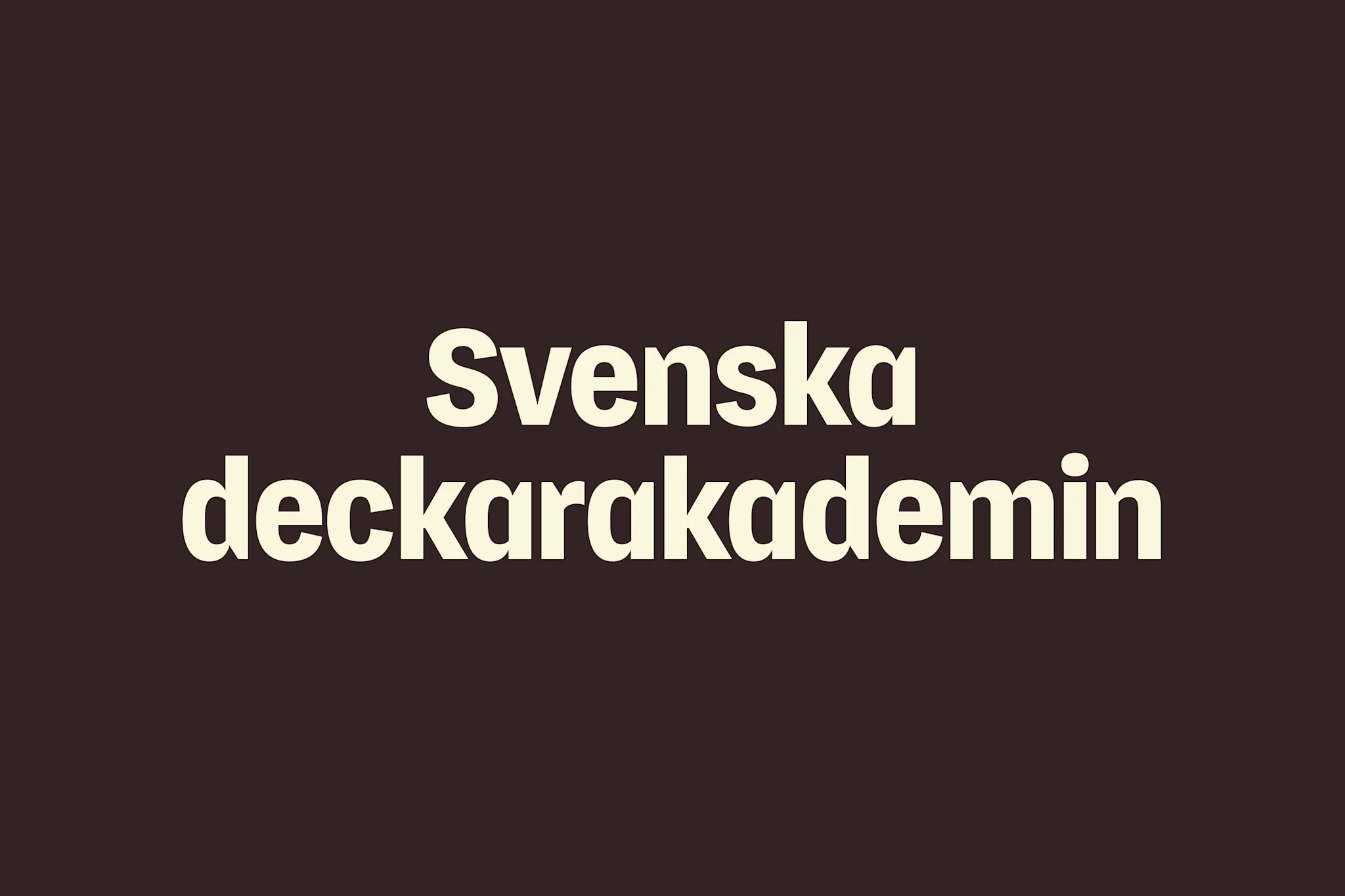 Svenska deckarpriset