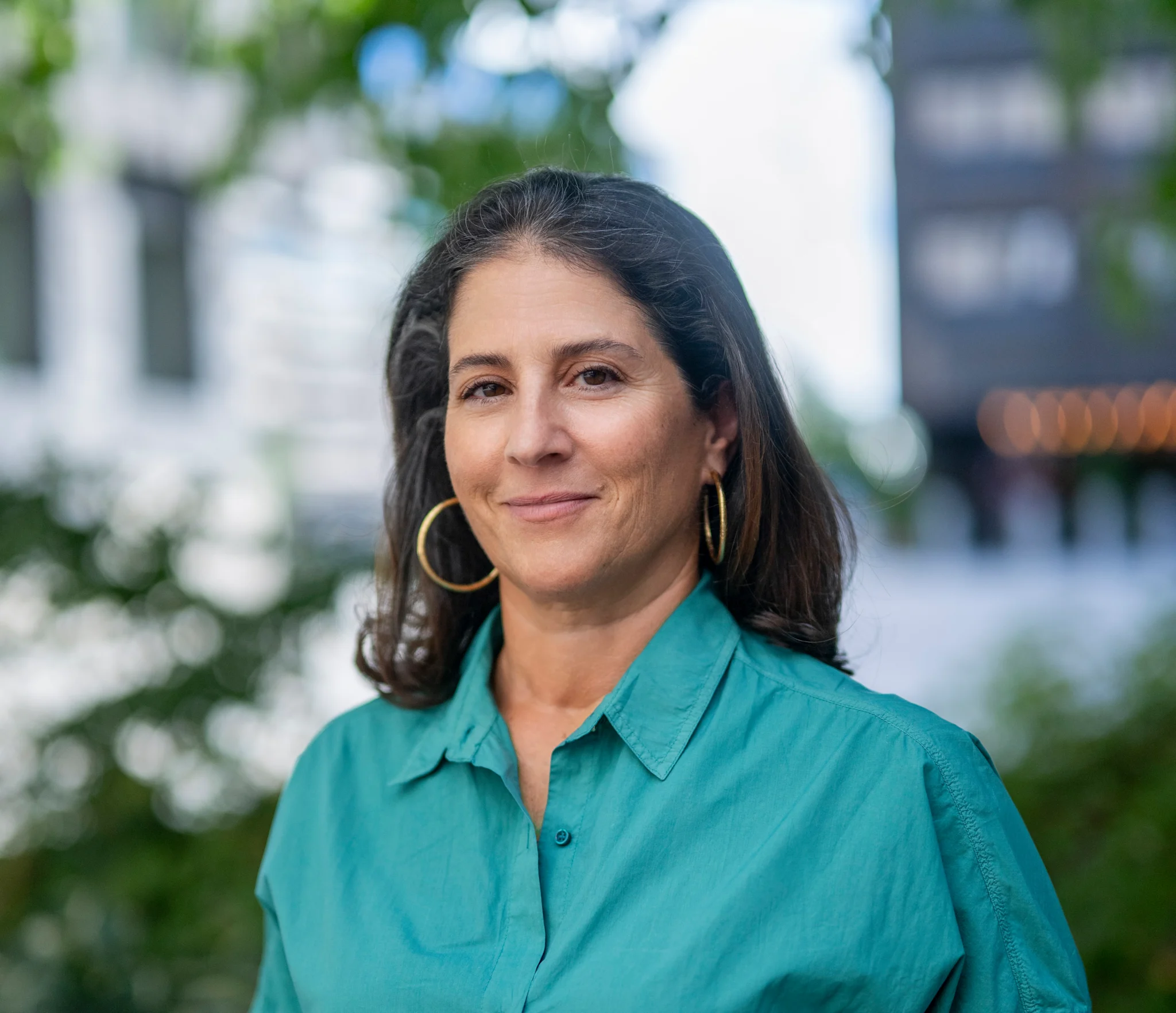 Bild på Berättarministeriets generalsekreterare Dilsa Demirbag