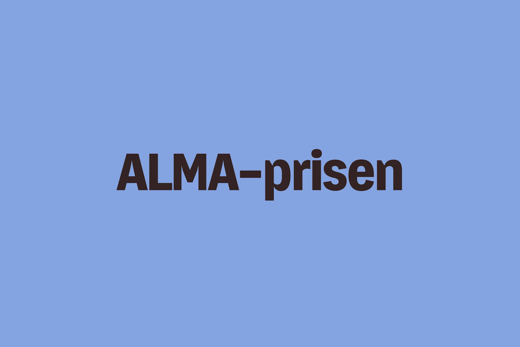 ALMA-prisen
