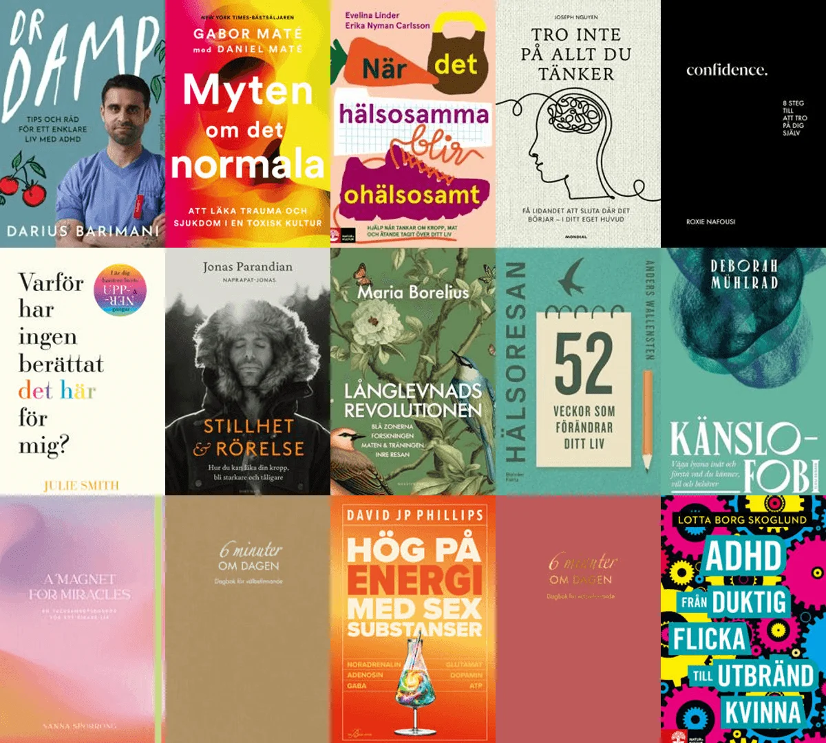 SE Display Bild Hälsoböcker