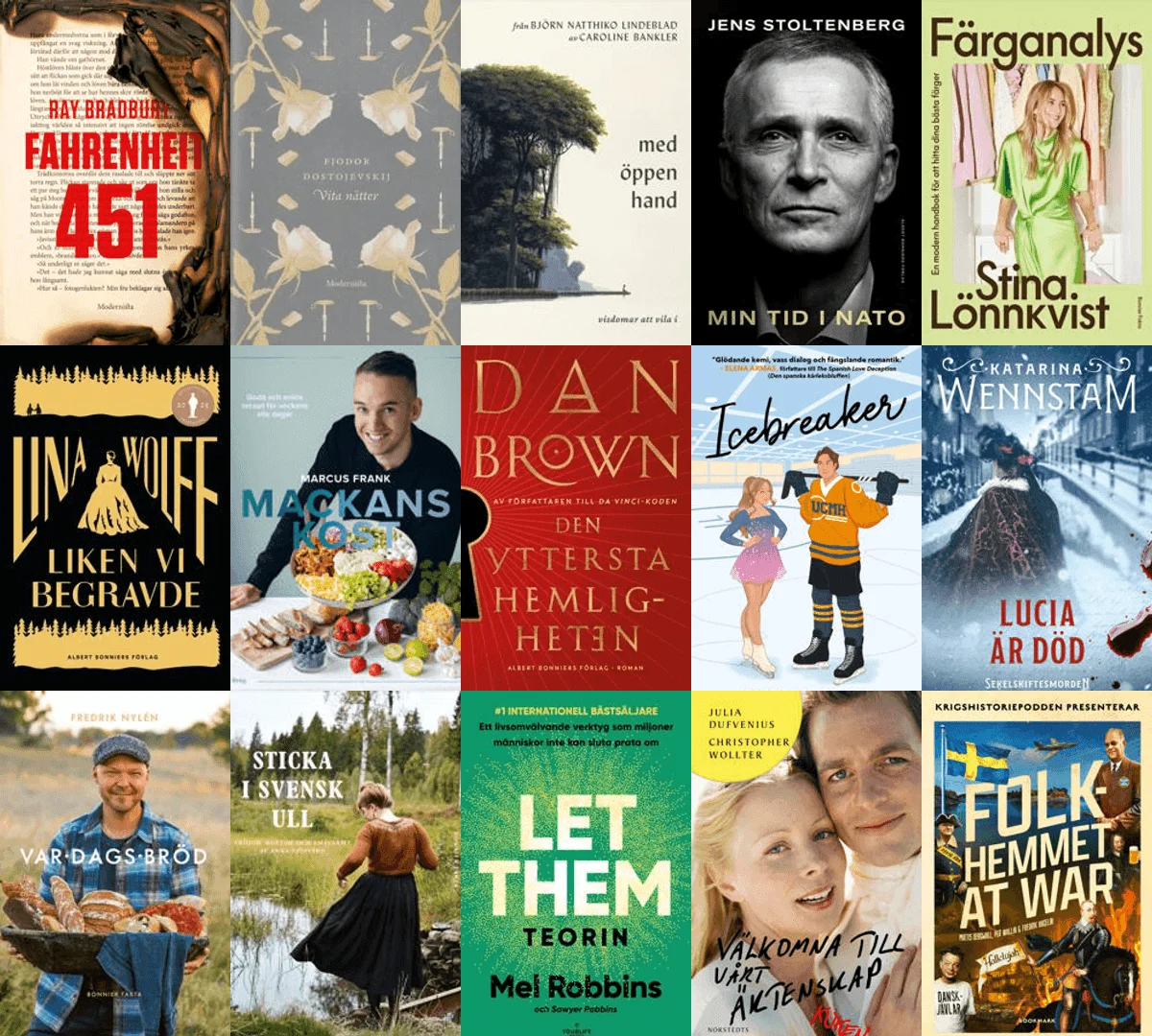 Bokrea böcker vuxen