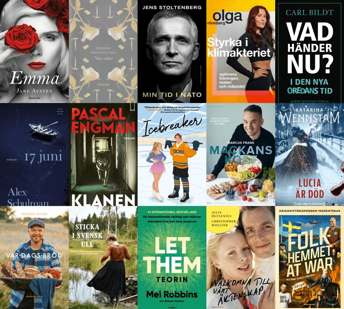 Bokrea böcker vuxen