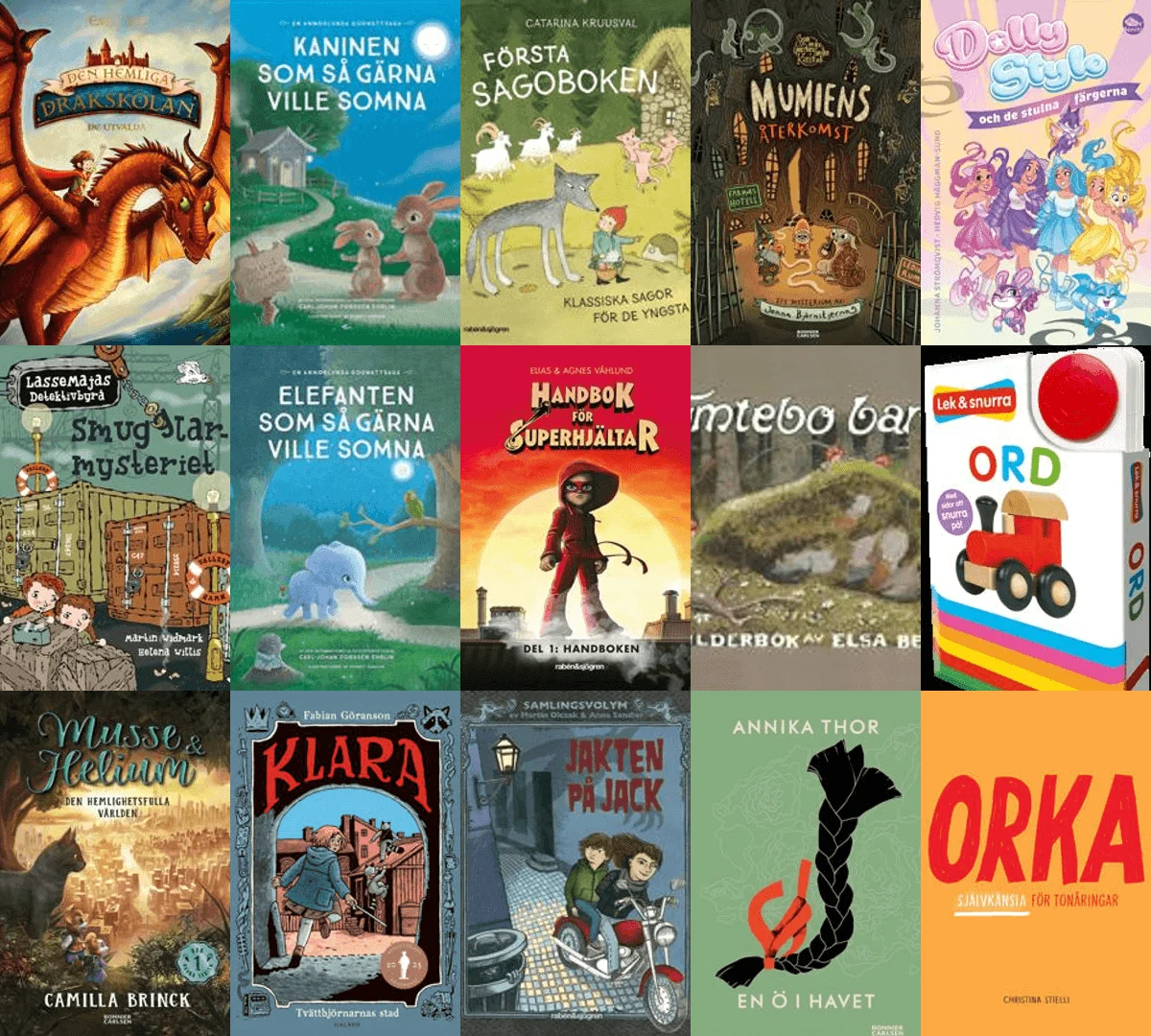 SE Bokrea barnböcker