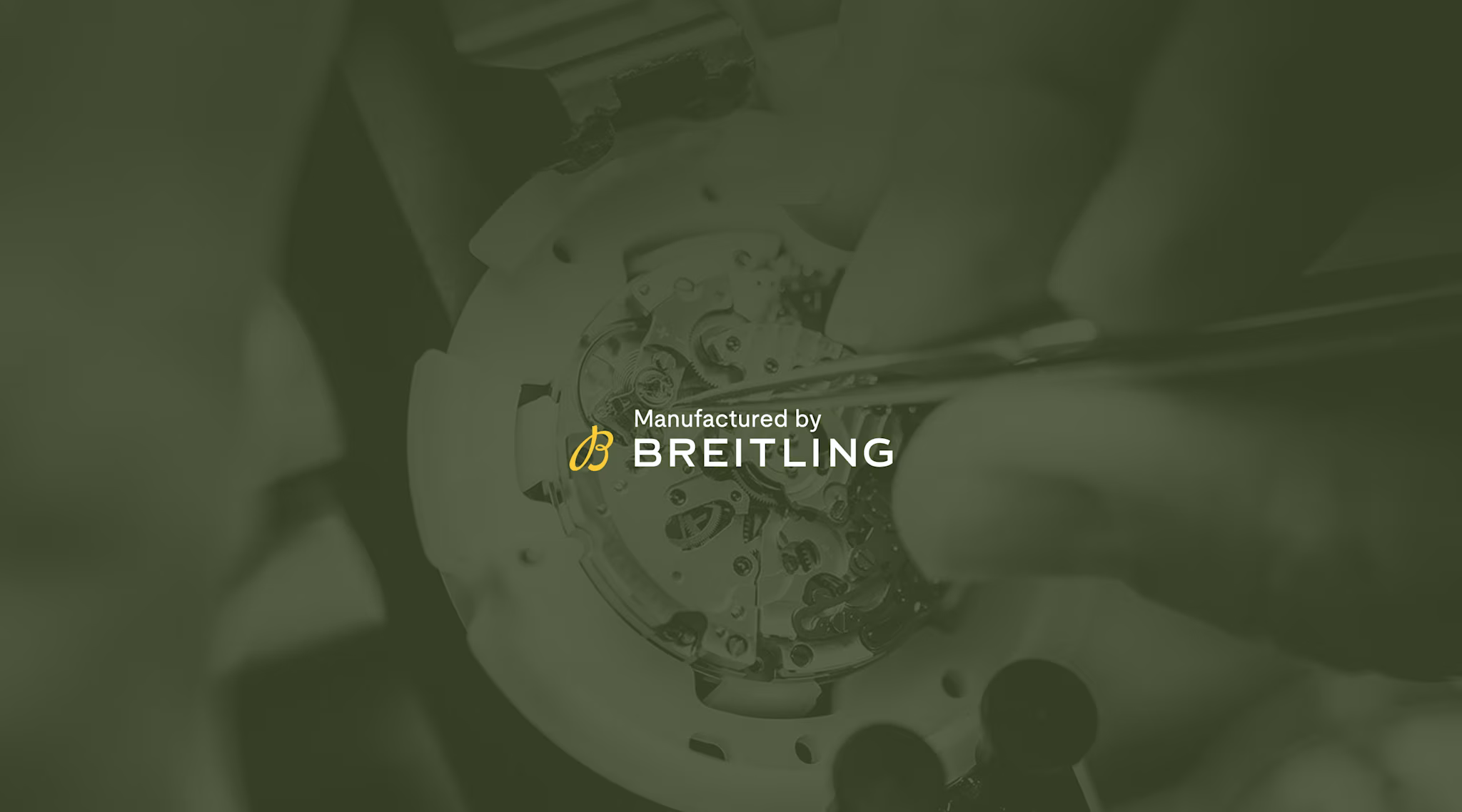 Page - Manufactured by Breitling - Hero