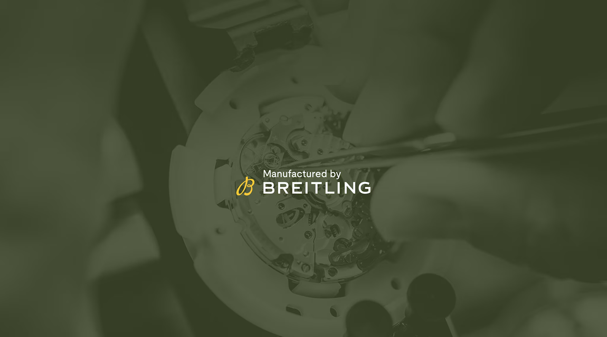 Page - Manufactured by Breitling - Hero