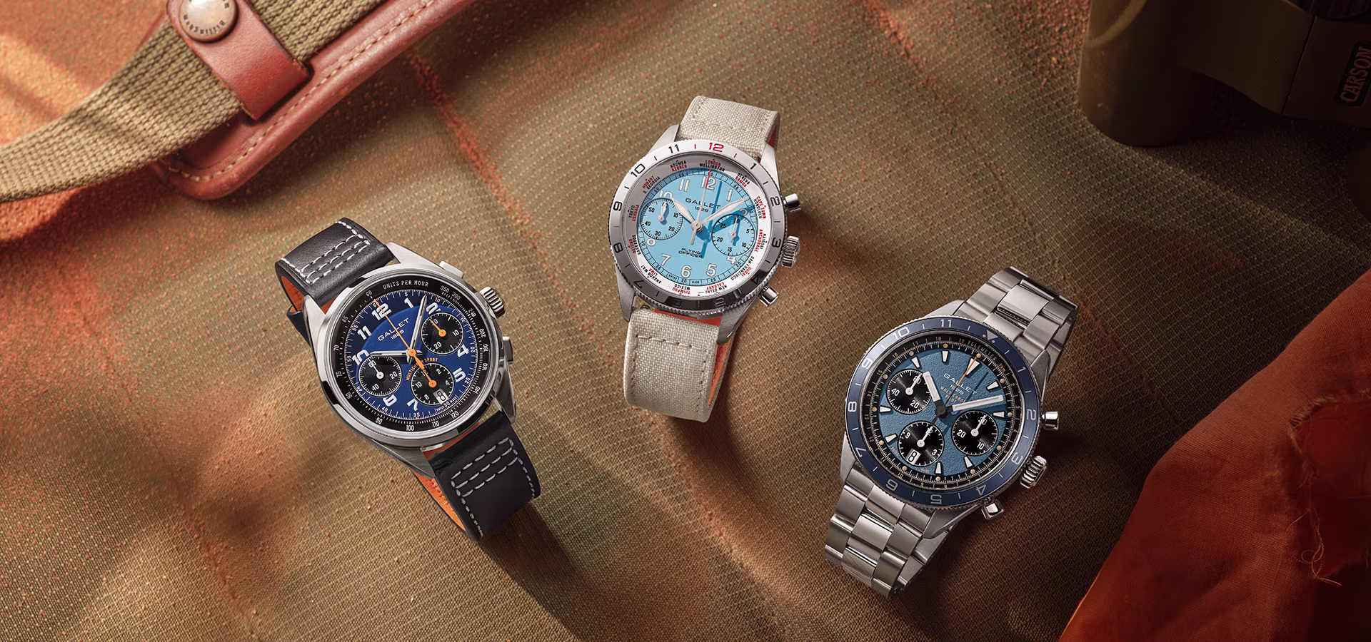 Collection of luxury watches