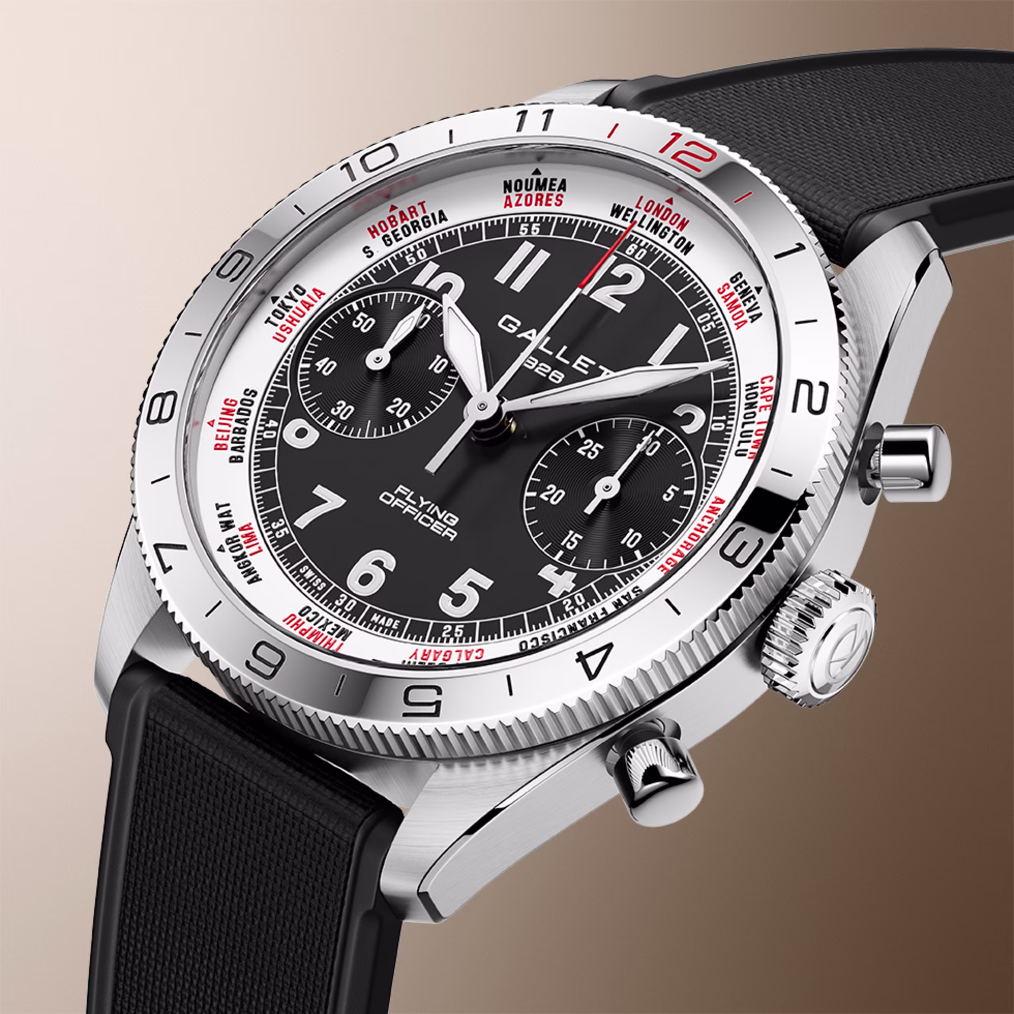 PDP Straps - Rubber Strap - Black - 384S.A