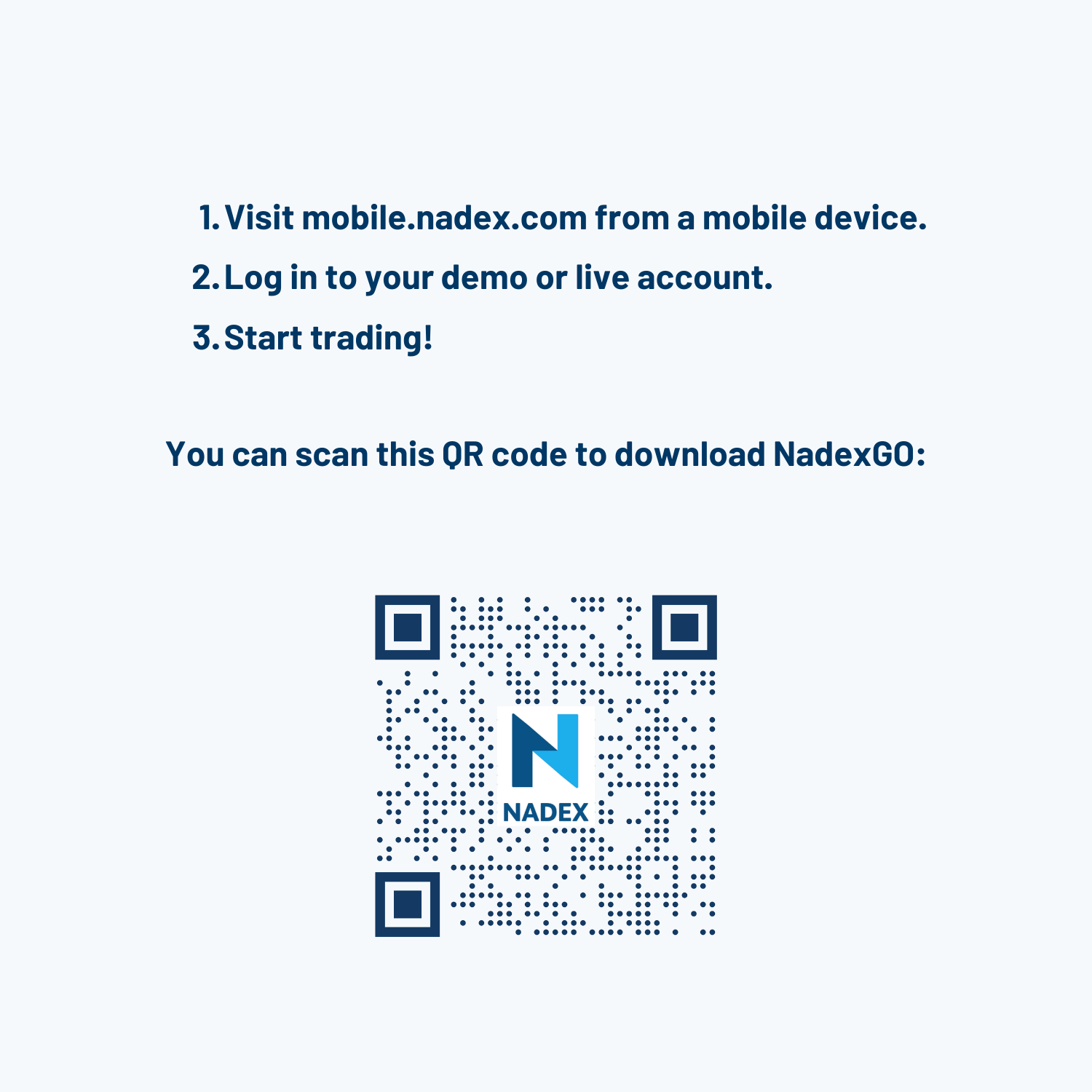 exit a trade on nadex app download