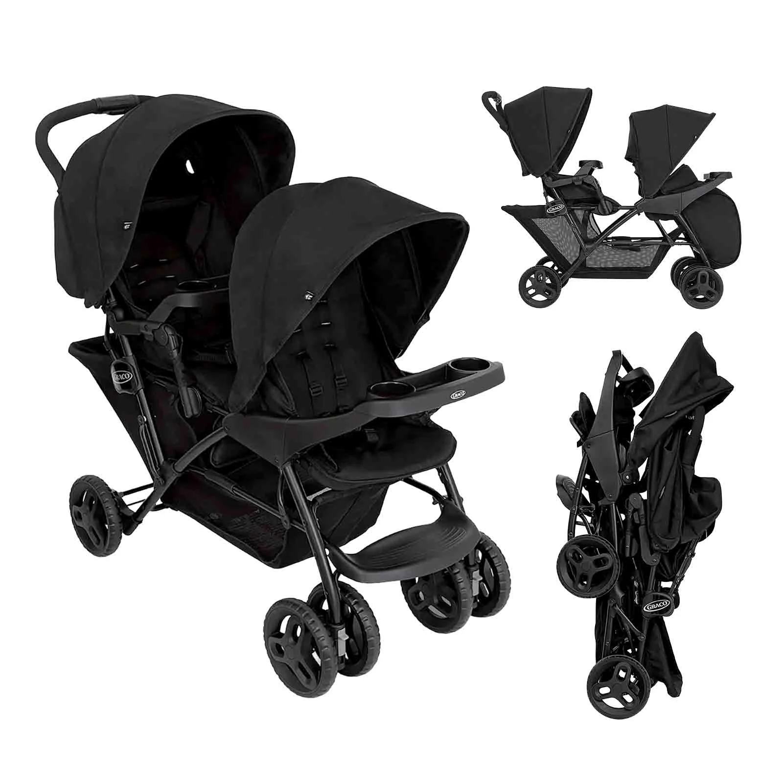 Graco Blaaze Duo Tandem Pushchair  Night Sky | The Nursery Store