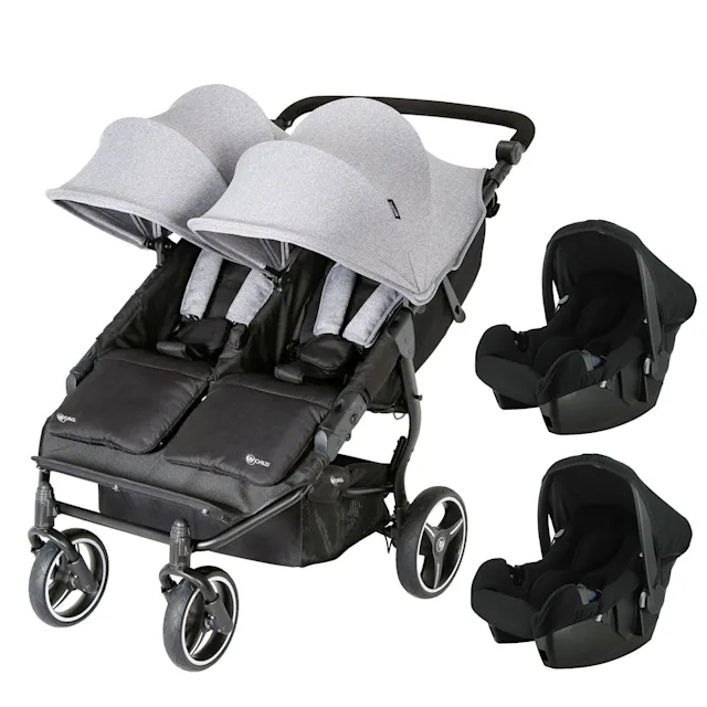 Prams for 2 babies online