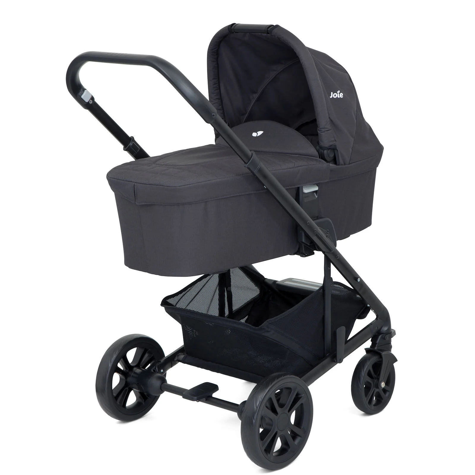 Joie Chrome Trio i Snug2 Travel System with Carrycot Ember The Nursery Store