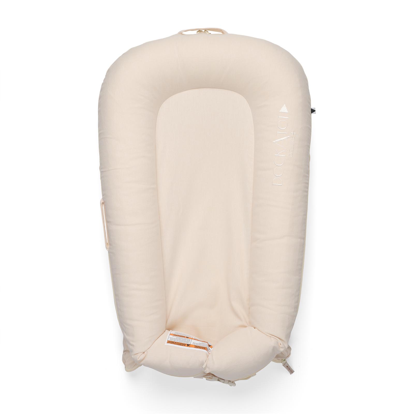 DockATot Deluxe+ Dock ホワイト DockATot Deluxe+ Dock - Sand Chambray | The Nursery Store