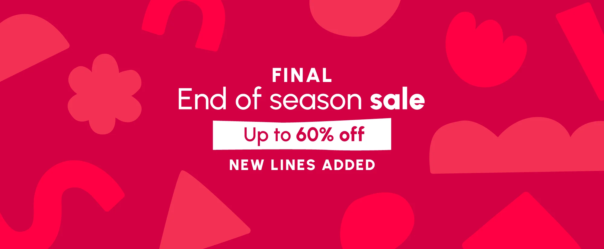 Final End of Season Sale