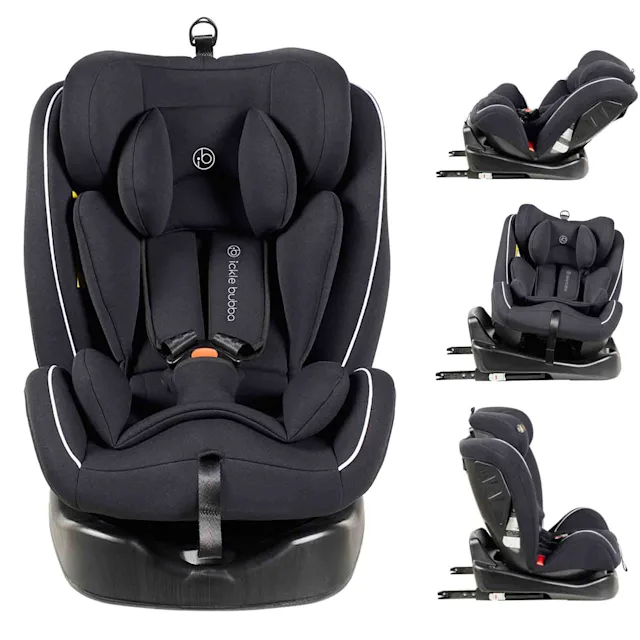 Ickle Bubba Rotator 360° Spin Group 0+/1/2/3 Car Seat - Black (0-12 Years)