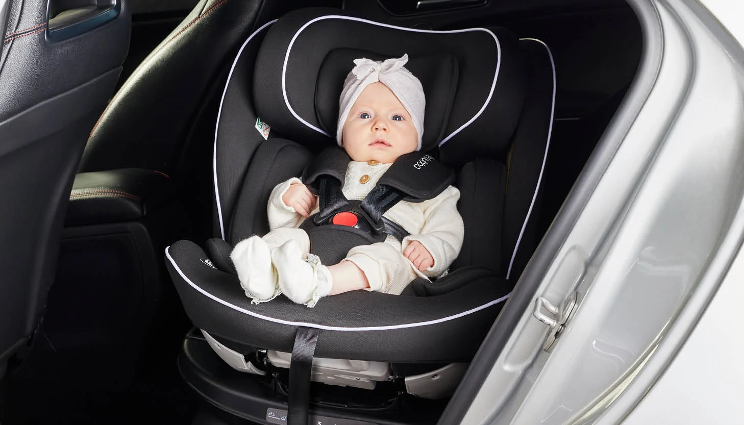 Baby in car seat