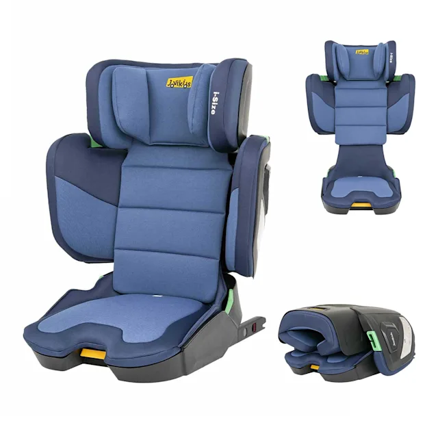 Jovikids Rober Compact Folding i-Size 100-150cm Car Seat Booster - Blue (3-12years)