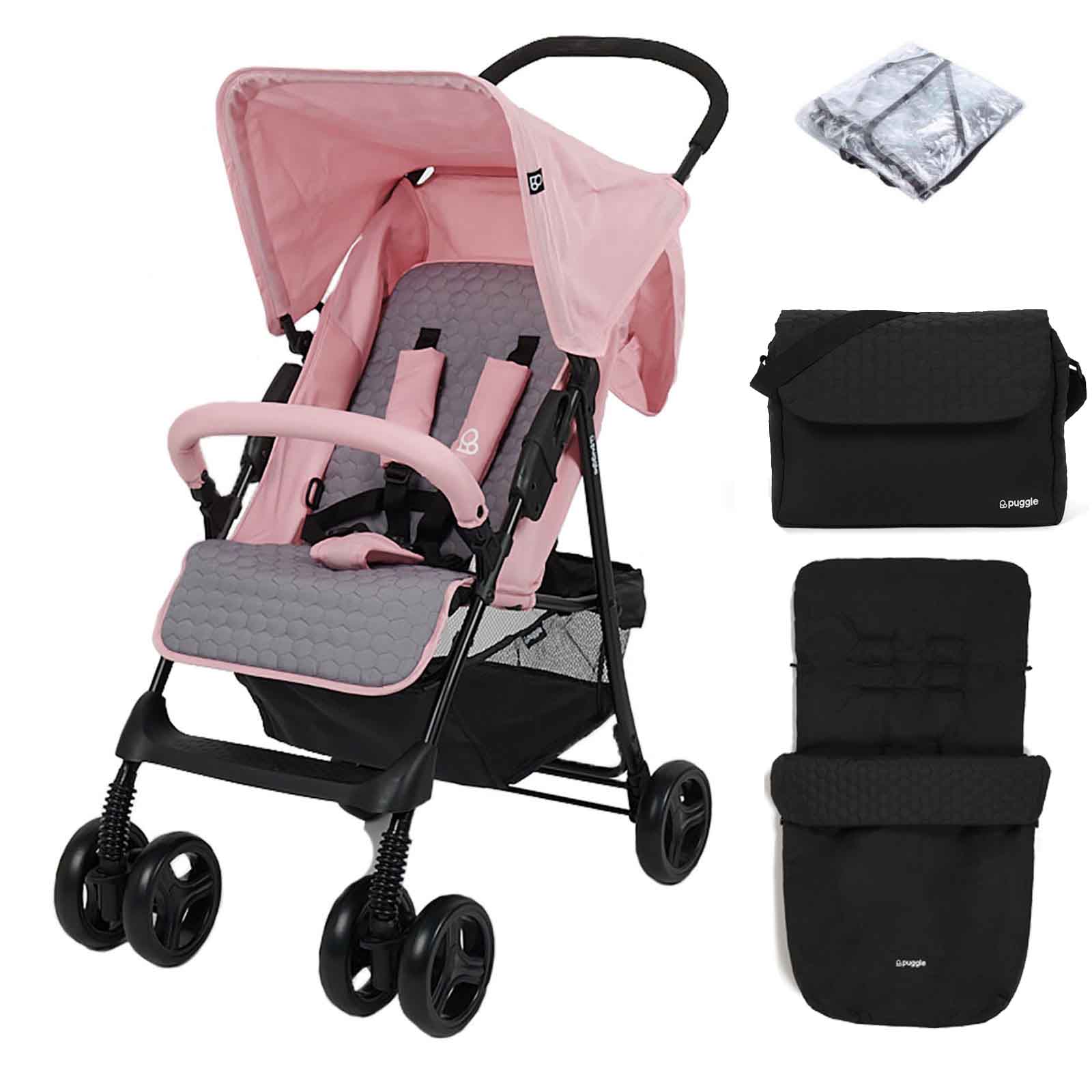 Holiday Luxe Pushchair Rain Cover Universal Footmuff Changing Bag Mat – Vintage