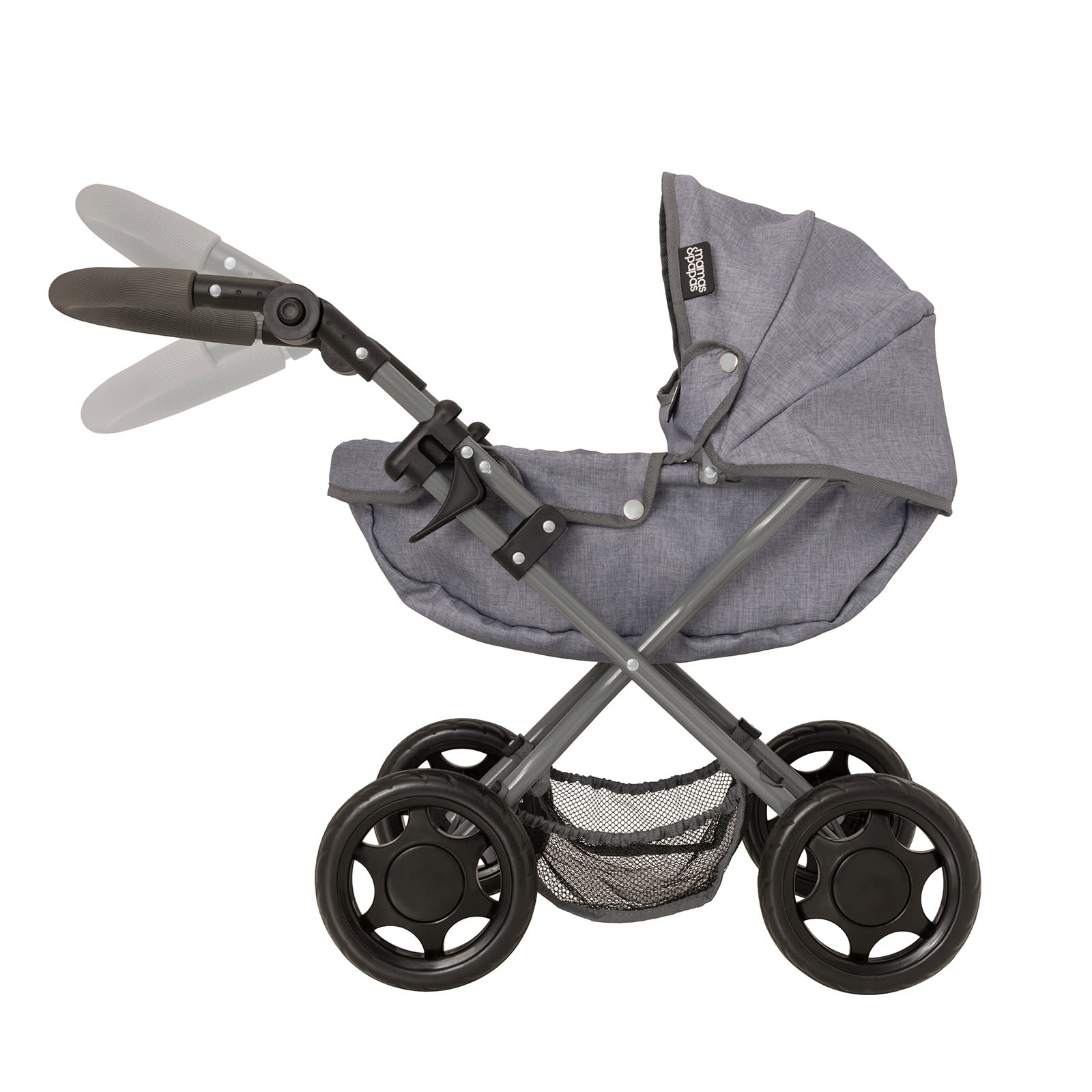 Mamas Papas Sweet Dreams Dolls Pram with Changing Bag Grey 3 5 Years The Nursery Store