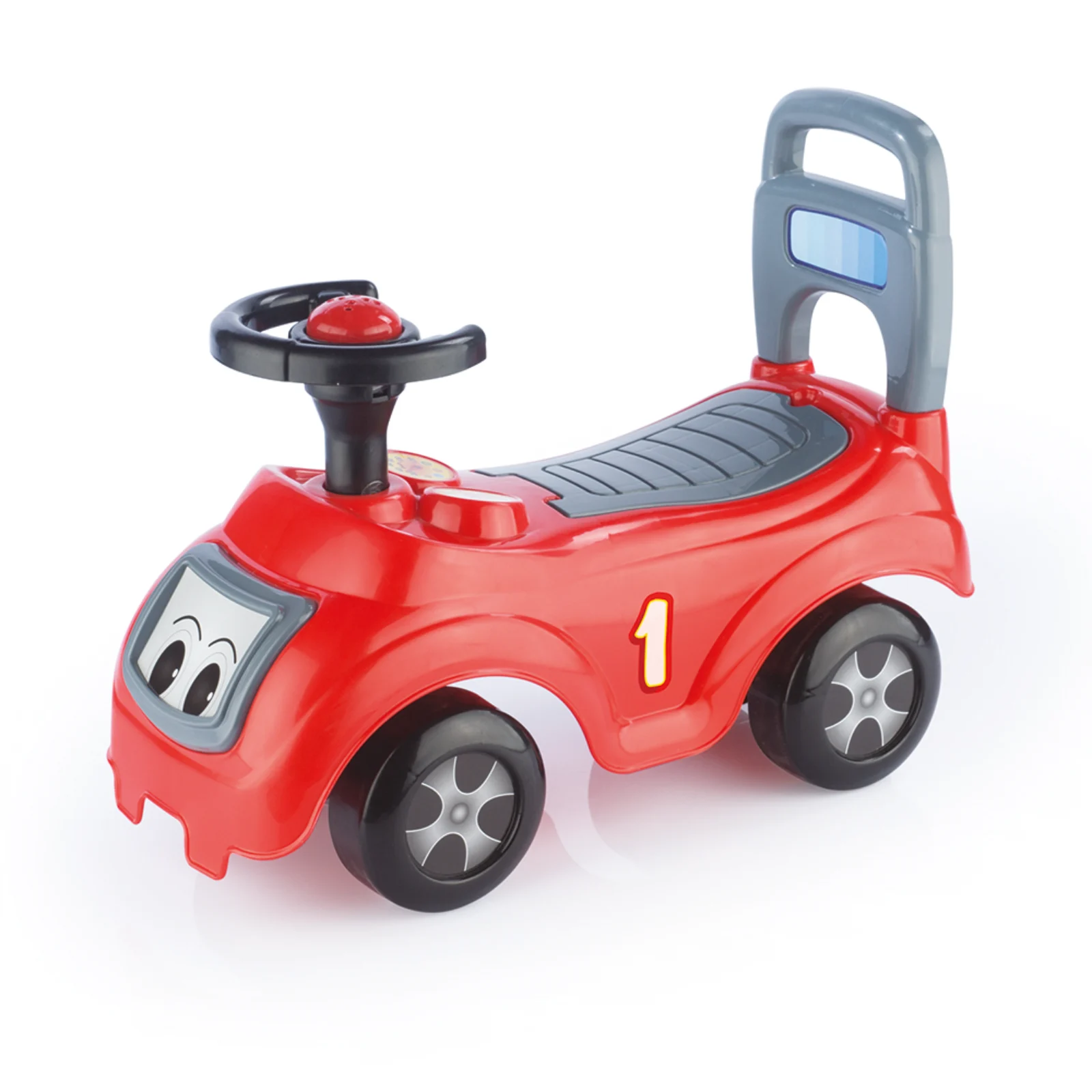 2 in 1 Sit Ride Push Along Car Red 1 5 Years The Nursery Store