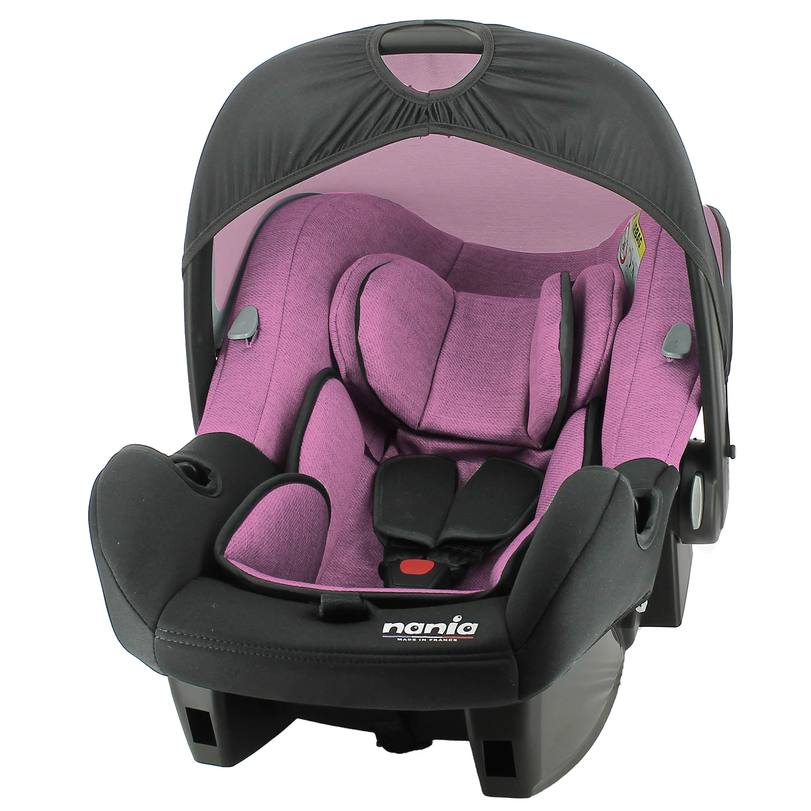 Nania Beone Denim R129 Group 0 Infant Carrier Car Seat Pink 0 15 Months The Nursery Store