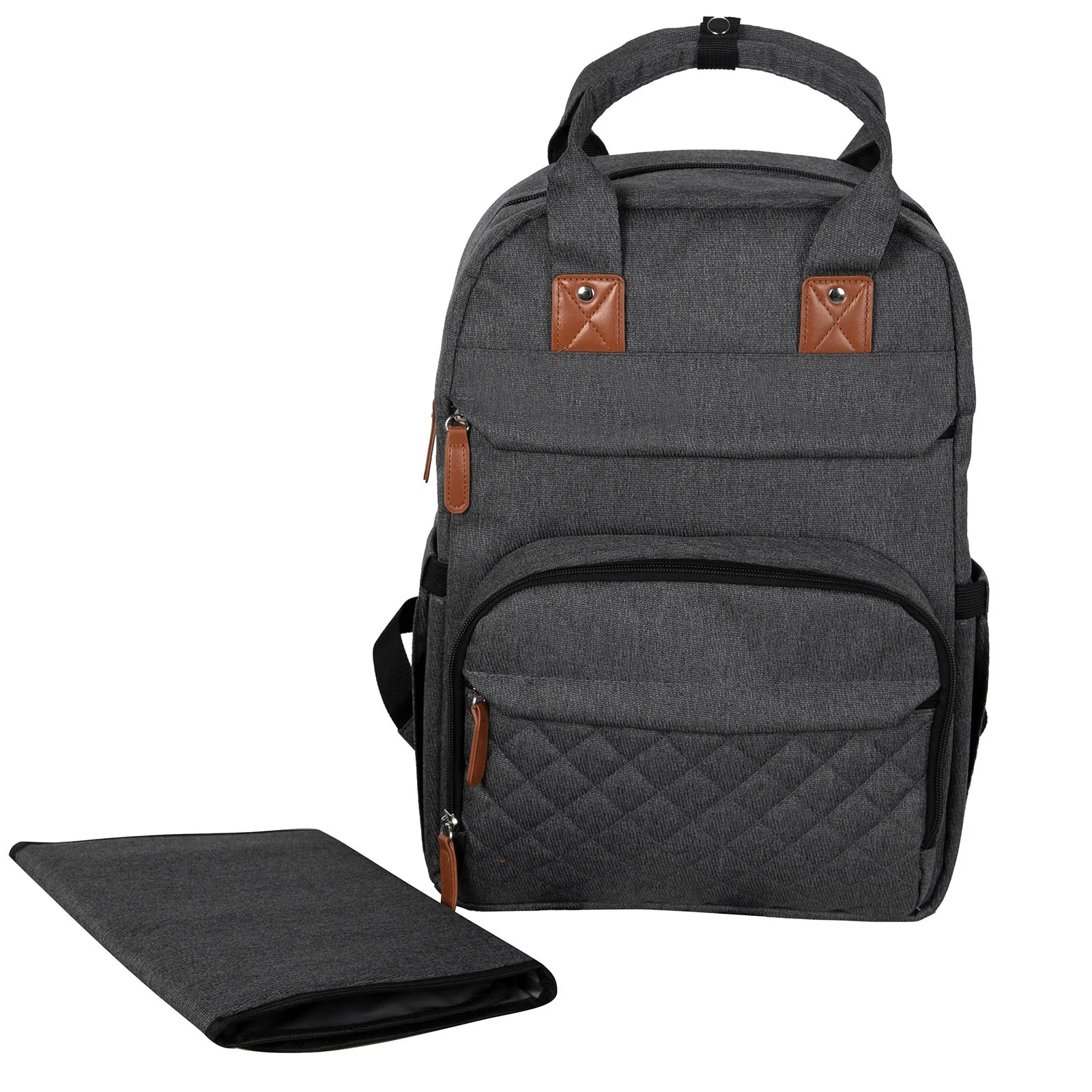 Shoulder Bag Ickle Bubba Grey Changing Bag Puggle Memphis Backpack