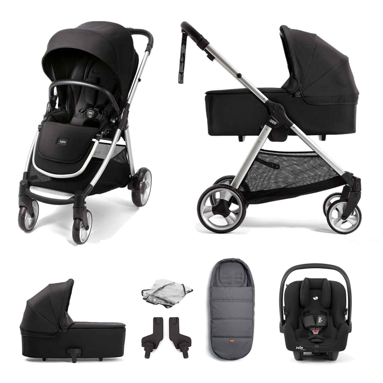 Mamas & Papas Flip XT2 Carry Cot - Fossil Grey | The Nursery Store