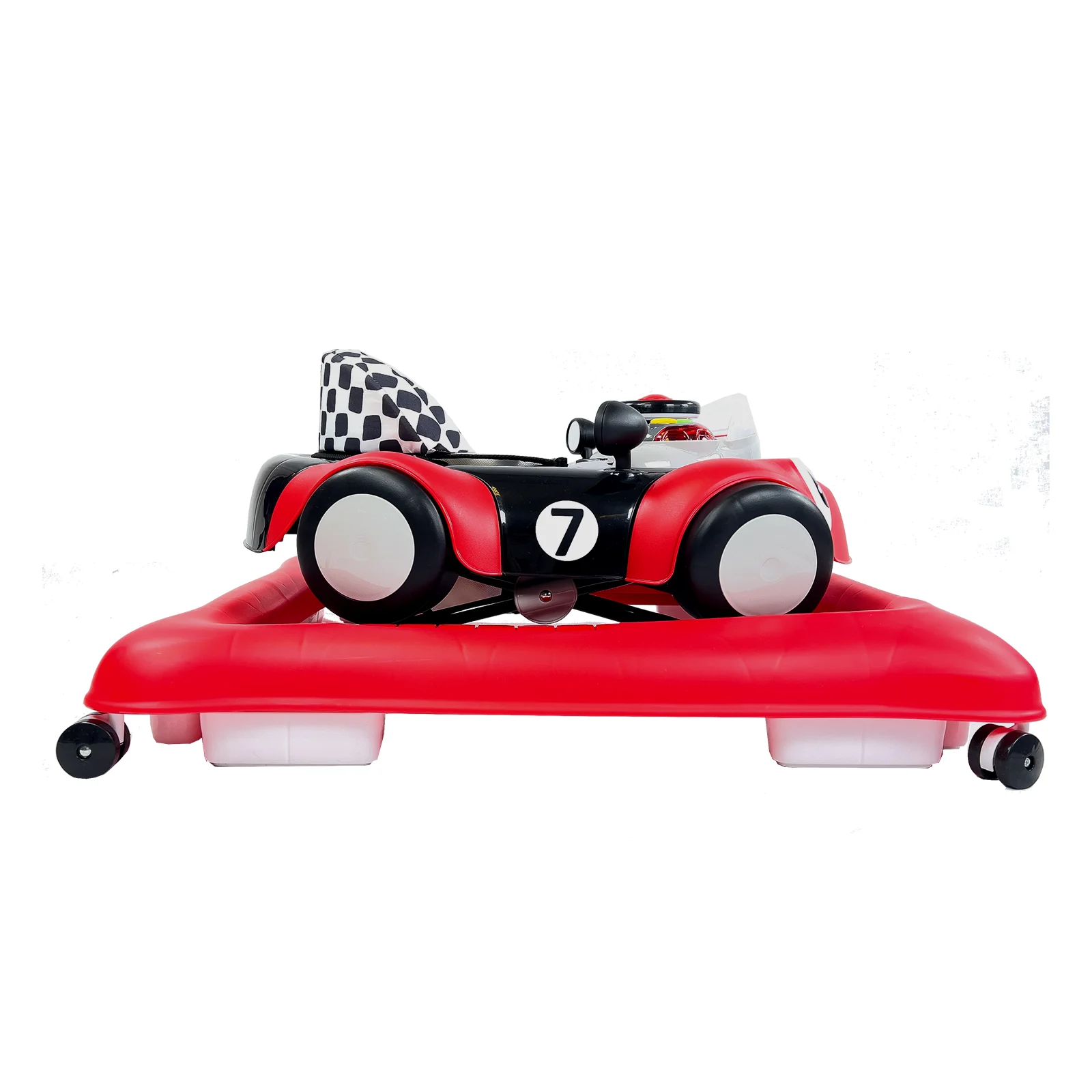 Baby walker red car online