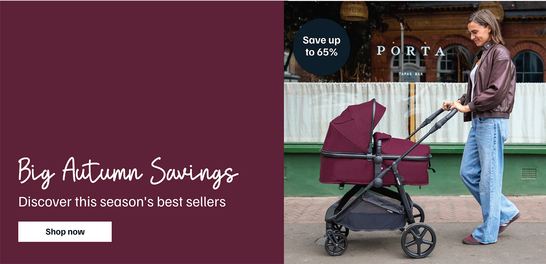 Big Autumn Savings - Up to 65% Off!