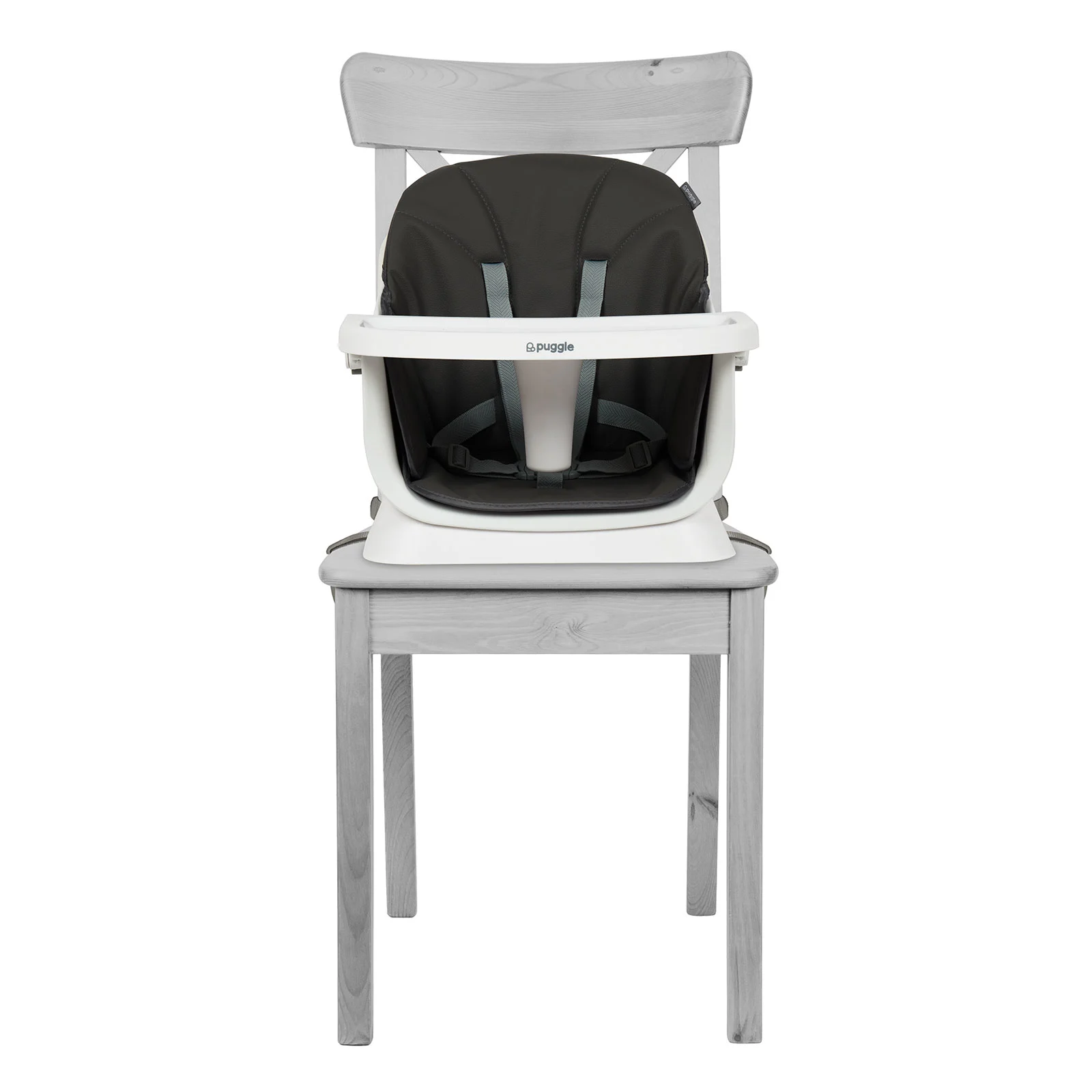 Puggle Snack Play 7-in-1 Hi-lo Highchair with Splash Mat Flint - Main Image