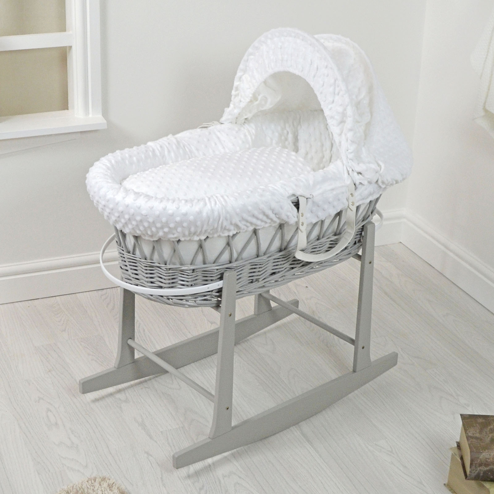 Bassinet basket and stand best sale