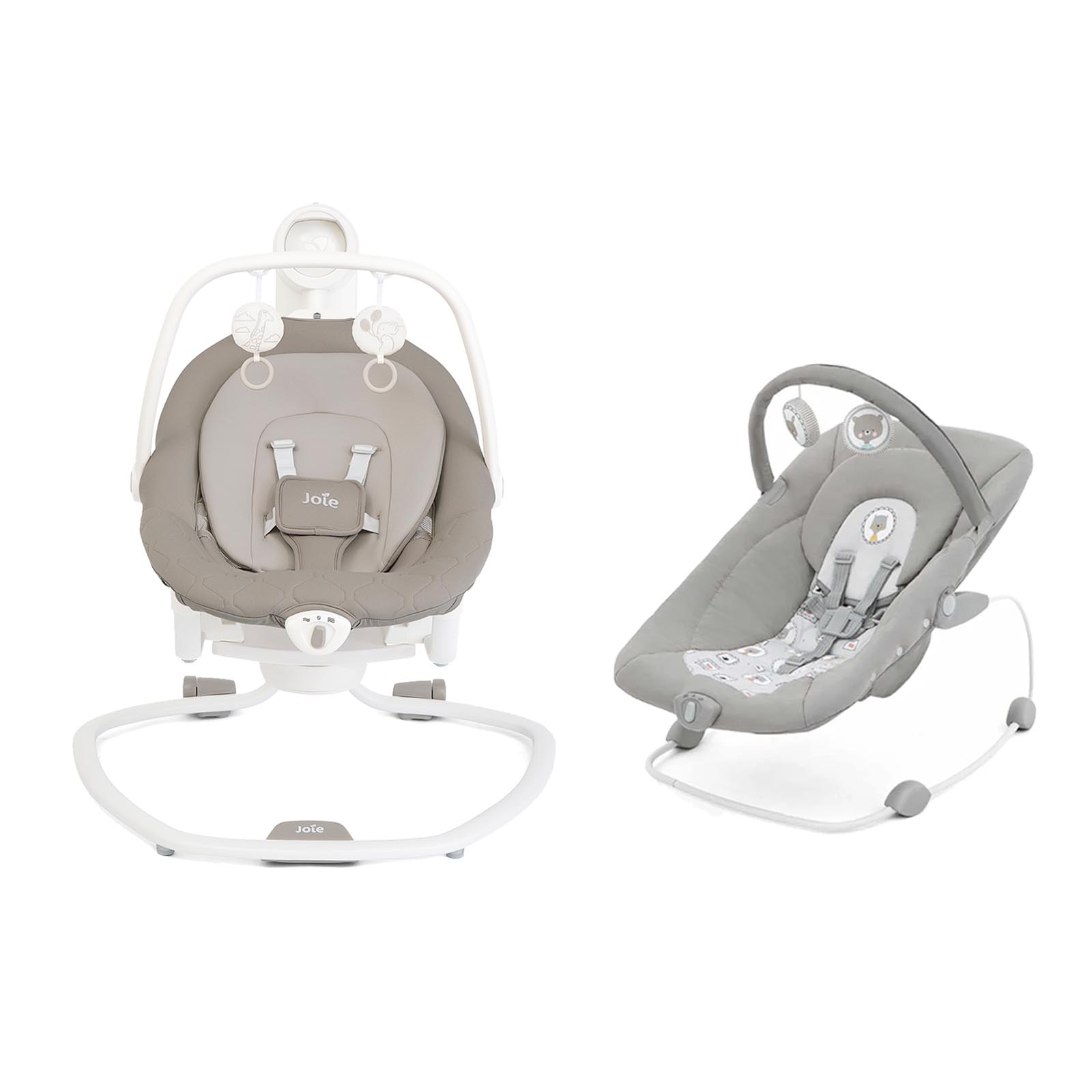 Serina 2 1 Swing & Wish Bouncer Walnut Portrait