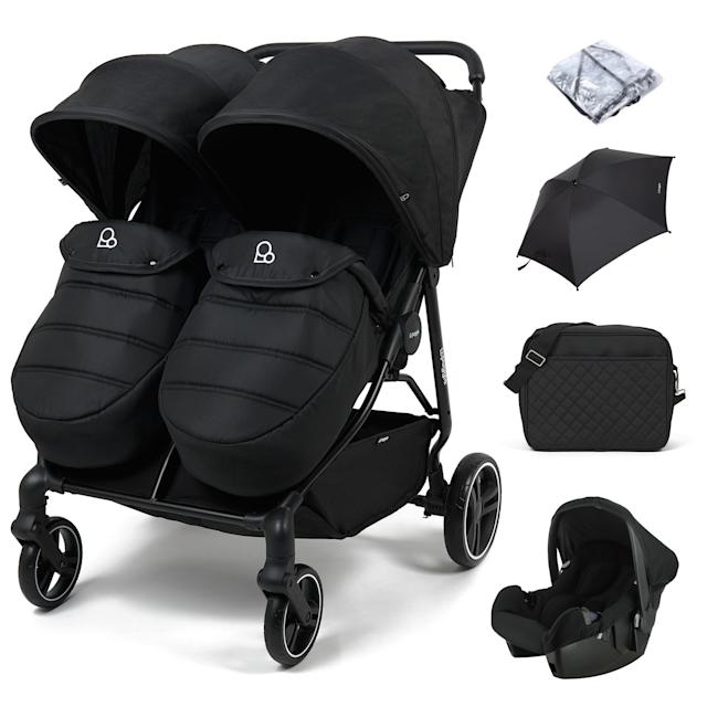 Double seat pram best sale