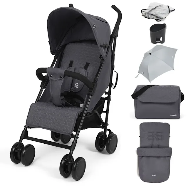 Puggle Litemax Pushchair with Rain Cover The Nursery Store