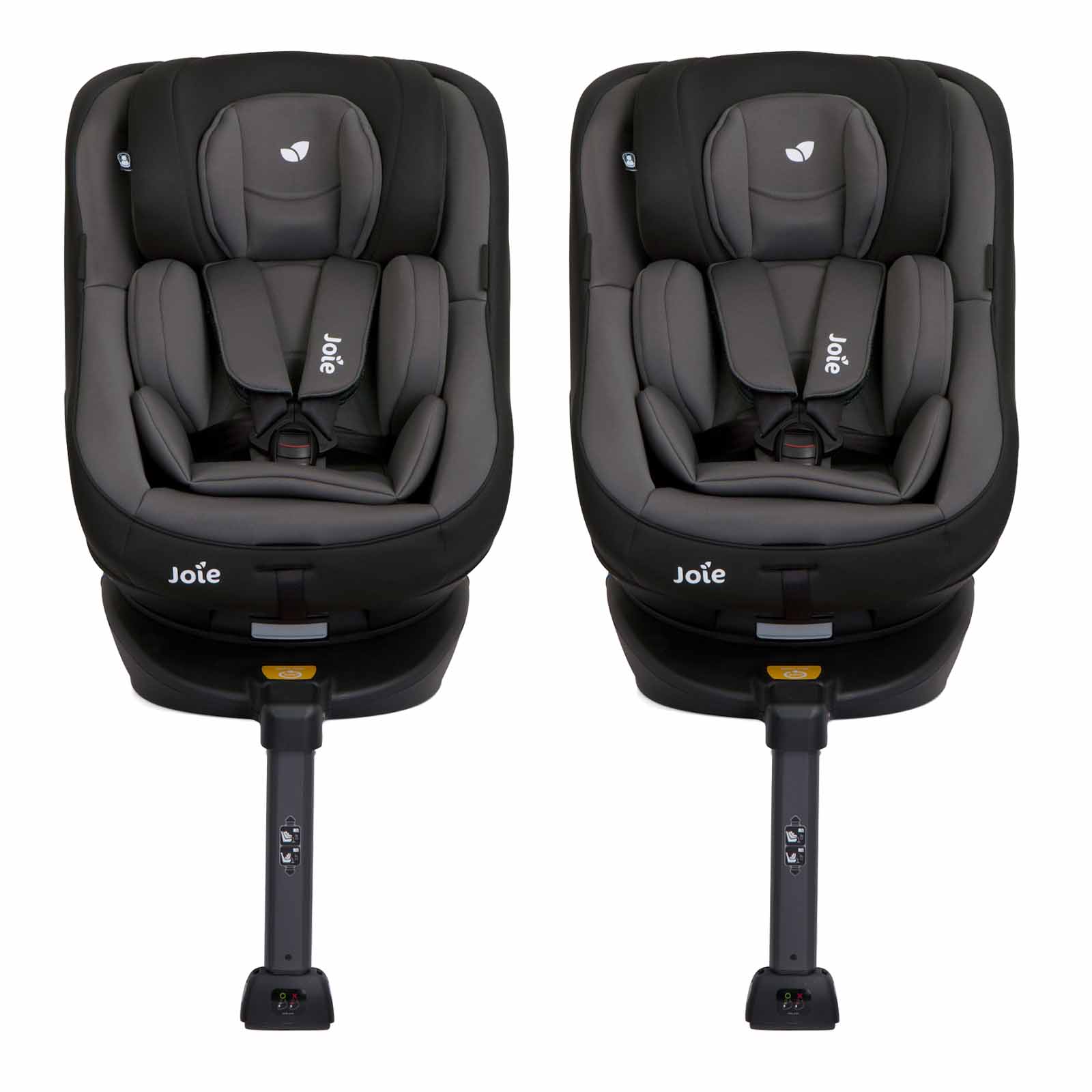 joie アーク360 Joie Spin 360° Group 0+/1 ISOFIX Car Seats 2 Pack - Ember | The