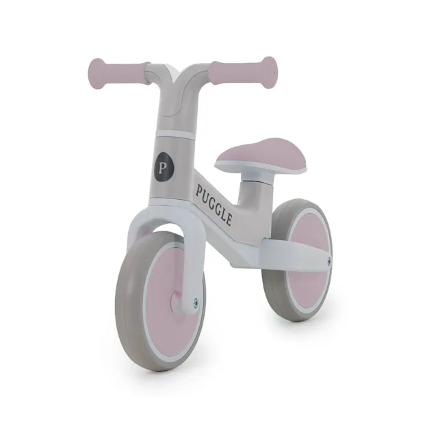 Puggle Fun Lightweight Balance Bike - Pink (18 Months - 4 Years)