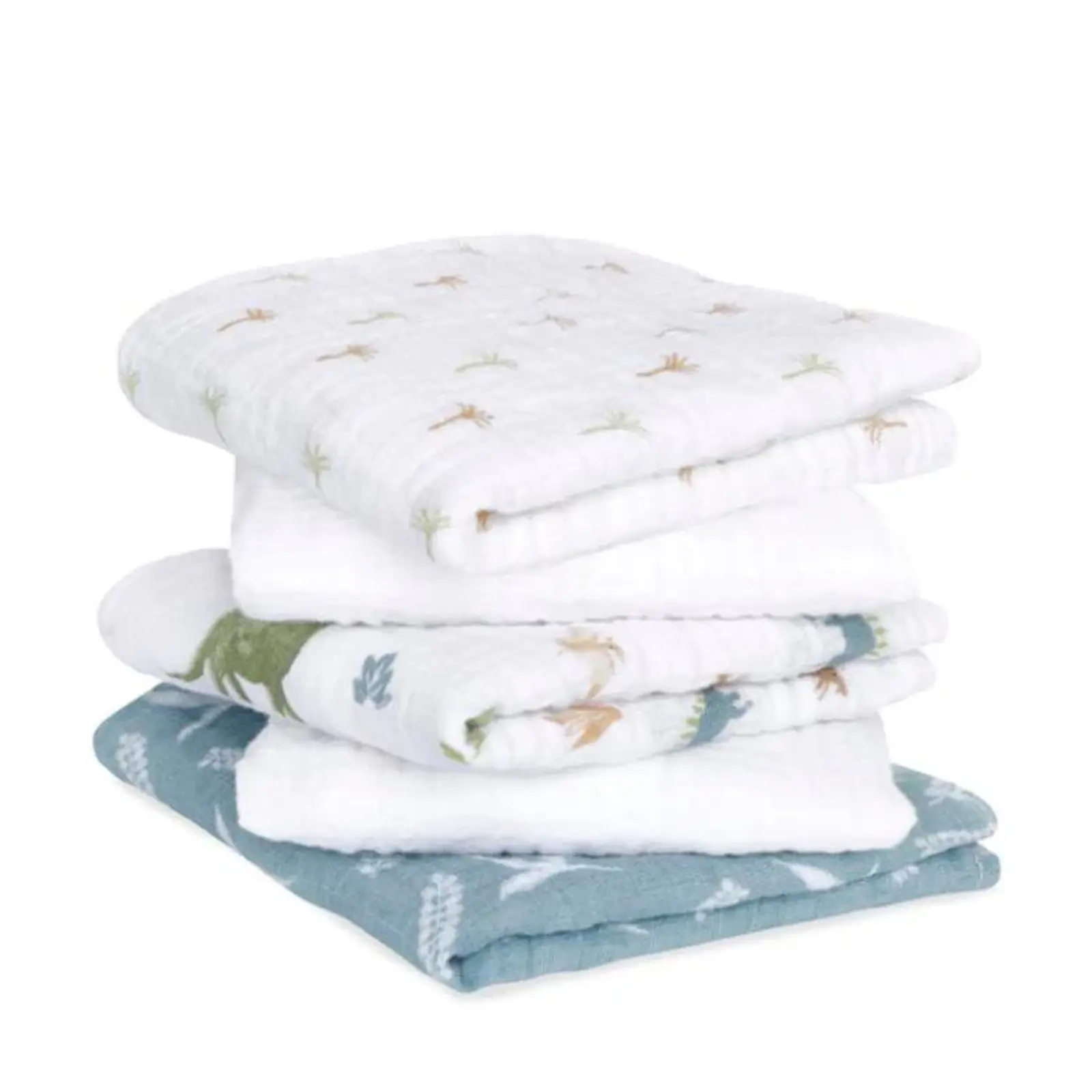 Aden Anais Essentials Cotton Muslin Squares (5 Pack) Dino