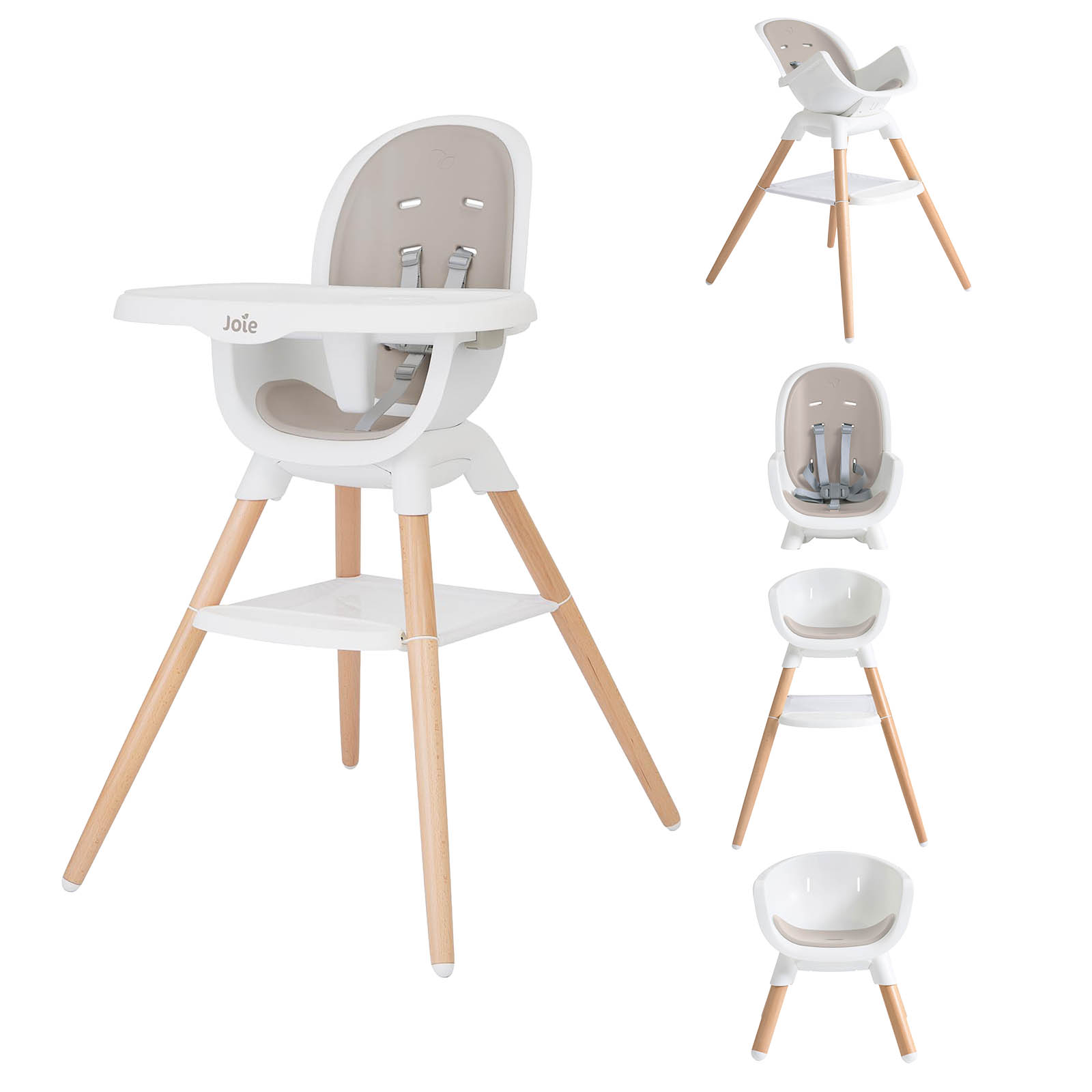 Joie Chestnut 9-in-1 Multi-Mode Baby Highchair - Mocha