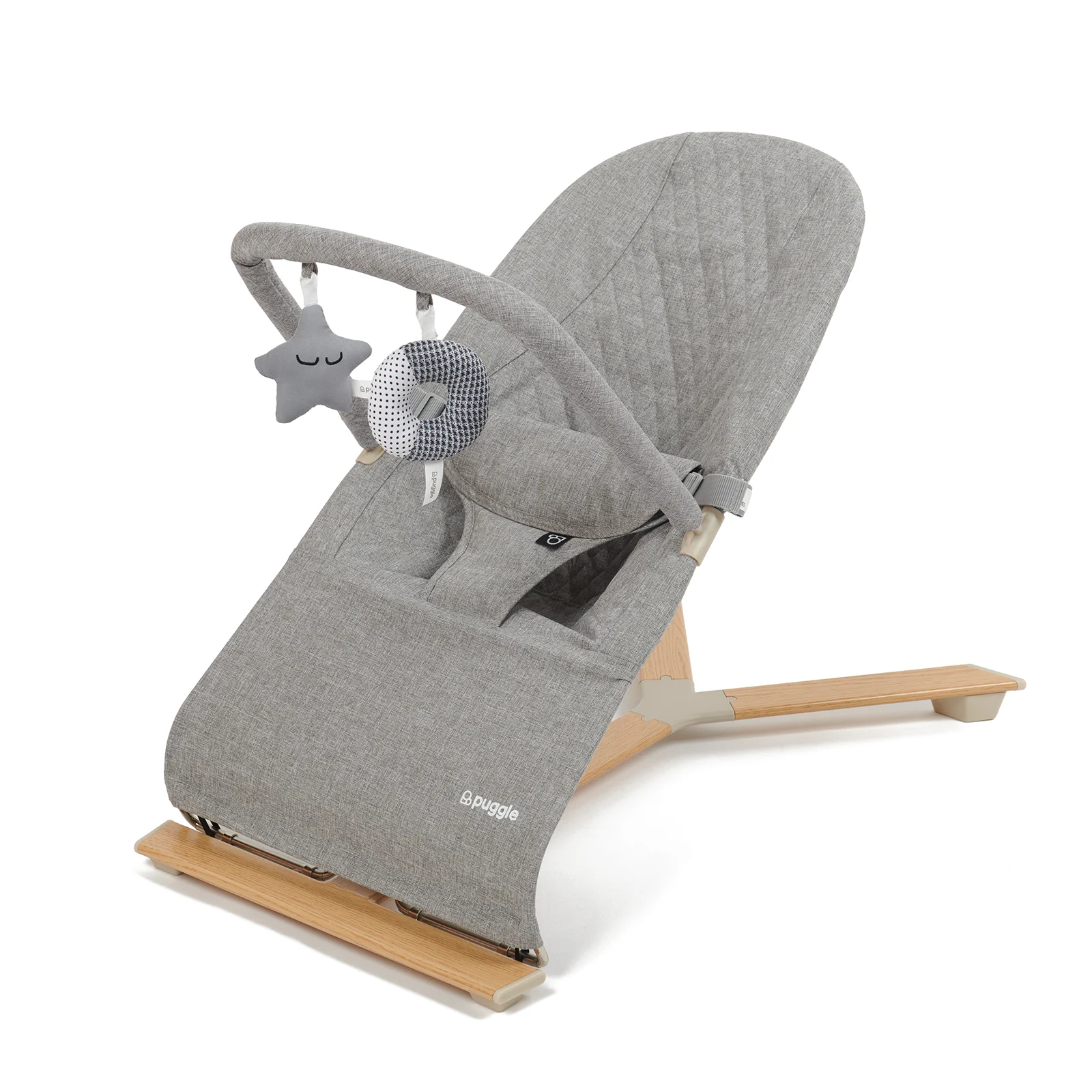 Grey baby bouncer uk on sale